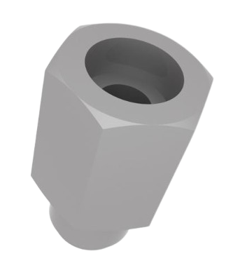 Graco 124967 Fitting, Adp, Jic06X1/4Npt, Mf, Ss, 6K