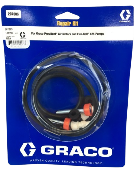 Graco 207385 President Air Motor Repair Kit – Part #207385