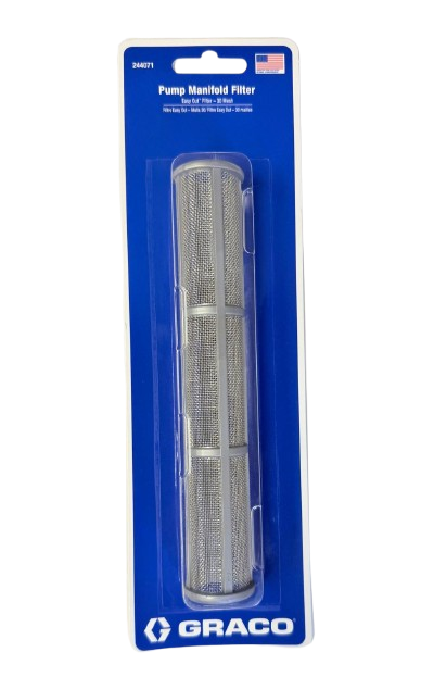 Graco 244071 Easy Out Pump Manifold Long Filter 30 mesh