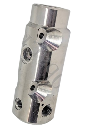 Graco 15T811 Fluid Manifold with Port for Gauge