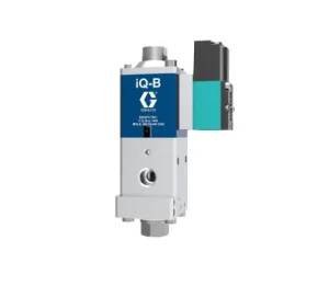 Graco V25AB000BA Iq Ball Seat Valve, 25, Npt/B, 000, Adj/Sol, Amb