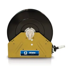 Graco 24P343 Xd Series 40 Reel, 3/4 X 75 Oil, Yel
