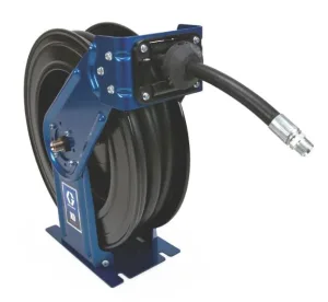 Graco HSLE3R Xd Series 30 Reel, 1X30, Fuel/Evac, Bspt, Blue