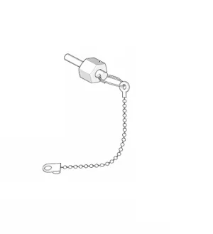 Graco 2005276 Fluid Filter Manifold Outlet Packless Plug 3/8 XT 
