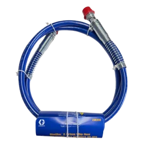 Graco 238359 BlueMax II Airless Whip Hose, 3/16 in x 6 ft (1.8 m)
