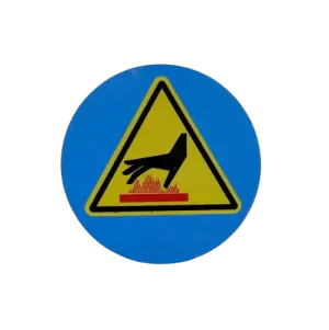 Graco 15B063 Hot Surface Safety Label