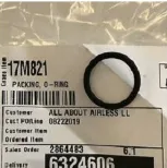 Graco 17M821 Packing O-Ring