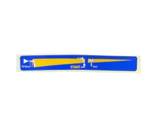 Graco 17V191 Magnum Startup Control Label