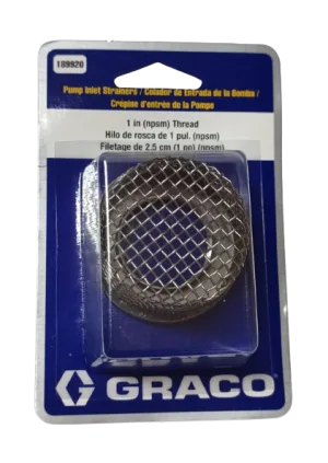 Graco 189920 Inlet Strainer/Filter (Threaded)