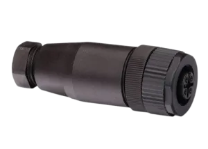 Graco 124301 Connector,  Eurofast,  Fem,  Strht, 4 Pin