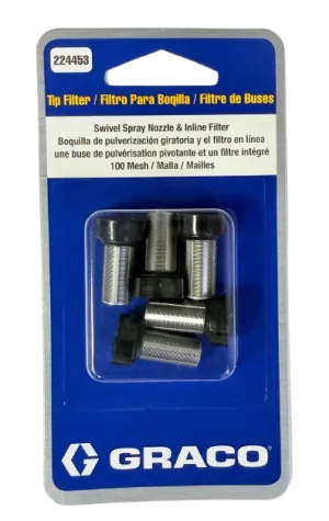 Graco 224453 5-Pack Fluid Filter kit 100 Mesh