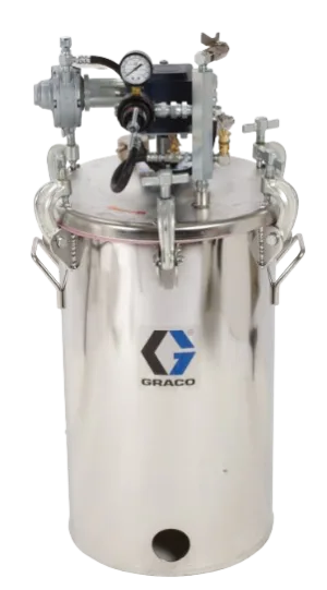 Graco 236147 10-Gallon Low-Pressure Agitator Tank