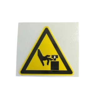 Graco 15H108 Pinch Safety Warning Label
