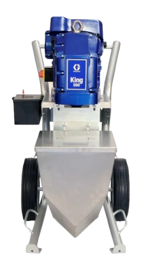 Graco 273262 King E60 hopper no Filter Gun Hose Whip Tip