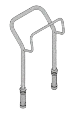Graco 287489 Hi-Cart Handle Assembly