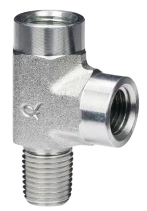 Graco 556420 Fitting, Tee Stl 1/4Fp X 1/4Mp (2)