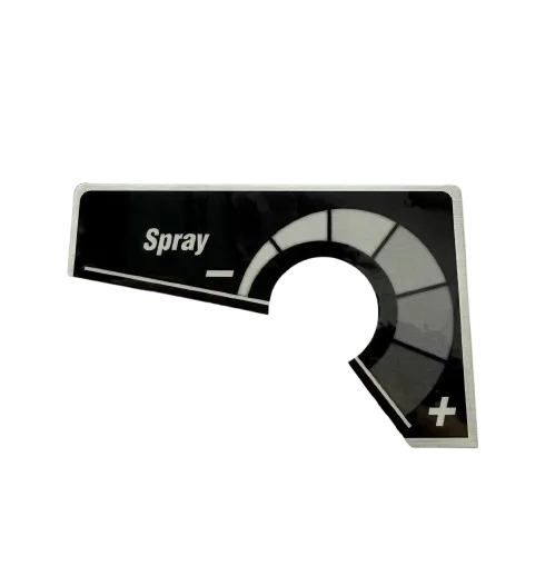 Graco 17P732 Silver Control Label – Part #17P732