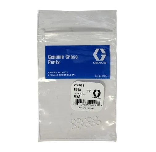 Graco 288619 Carbide Seat Gasket Repair Kit – Part #288619