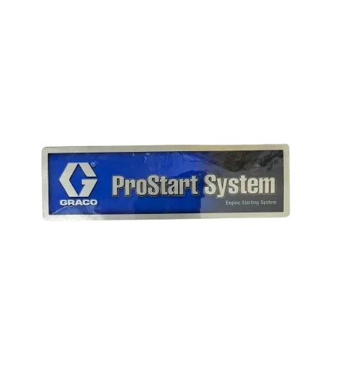 Graco 15R406 Label,  Prostart Sys, Linedriver – Part #15R406