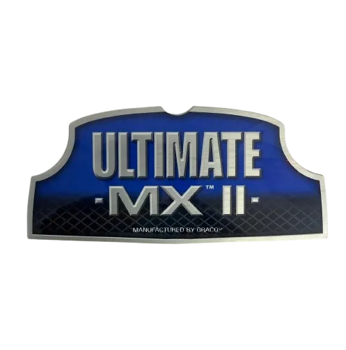Graco 17C830 Label,  Brand,  Ult,  Mxii,  490,  Top – Part #17C830