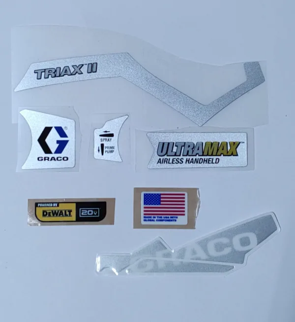 Graco 17P671 Ultra Max Label Kit – Part #17P671