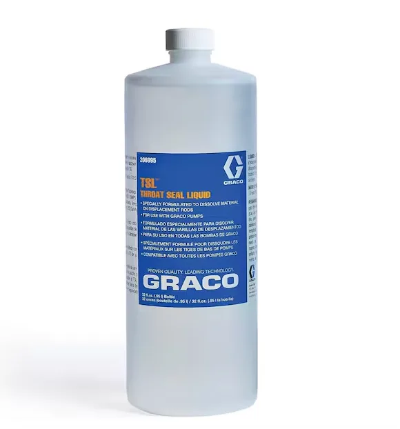 Graco 206995 TSL Throat Seal Liquid, 1 qt replaces Graco 188392 – Part #206995