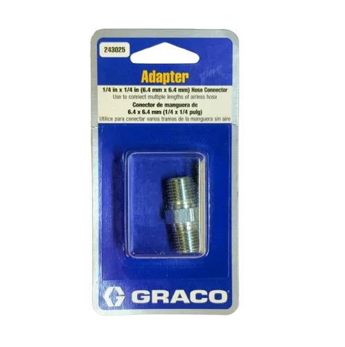 Graco 243025 Hose Connector 1/4 in x 1/4 in – Part #243025