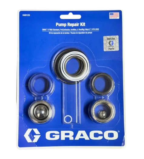Graco 249123 Fluid Section Packing Repair Kit – Part #249123