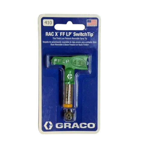 Graco FFLP410 Fine Finish Low Pressure RAC X FF LP SwitchTip, 410 – Part #FFLP410