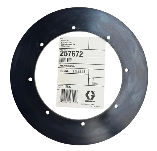 Graco 257672 Main Wiper Kit – 5-Gallon Platen for D200, D60, S20 & L20c Supply Systems – Part #257672