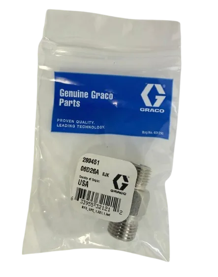 Graco 289451 KitAir Inlet Fitting – Part #289451