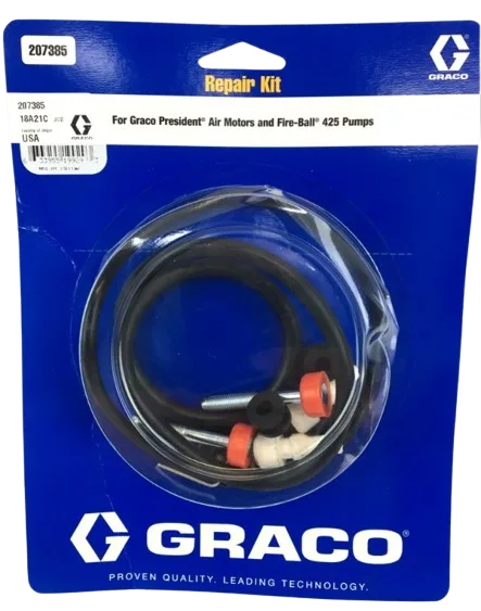 Graco 207385 President Air Motor Repair Kit – Part #207385