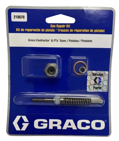 Graco 218070 Gun Needle-Diffuser Seat Kit – Part #218070