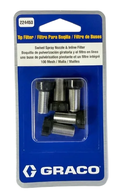 Graco 224453 5-Pack Fluid Filter kit 100 Mesh – Part #224453