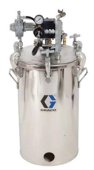 Graco 236147 10-Gallon Low-Pressure Agitator Tank – Part #236147