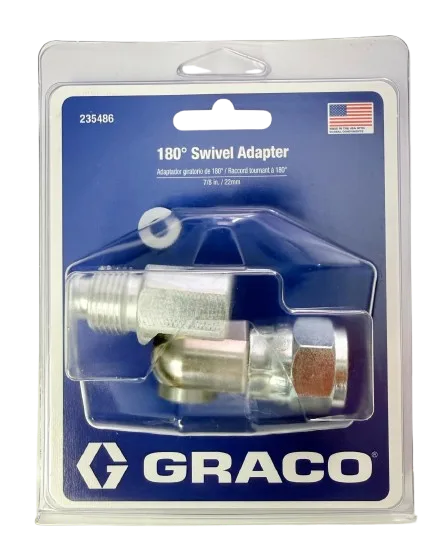 Graco 235486 180 Degree Directional Spray Adapter – Part #235486