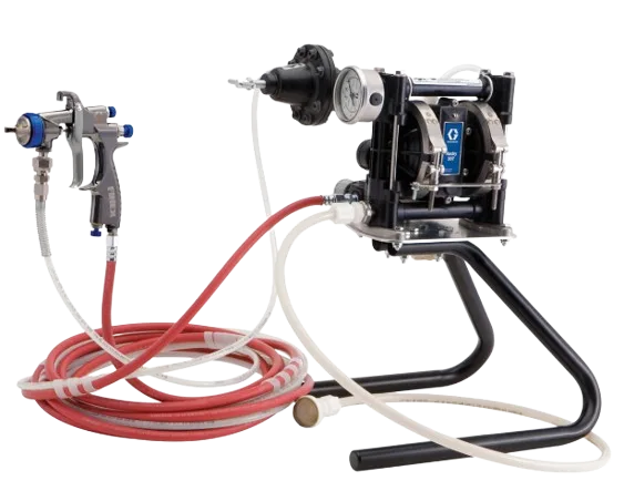 Graco 289354 Finex Air Spray Package with HVLP Finex Gun, 0.055 in (1.4 mm) needle/ nozzle size – Part #289354