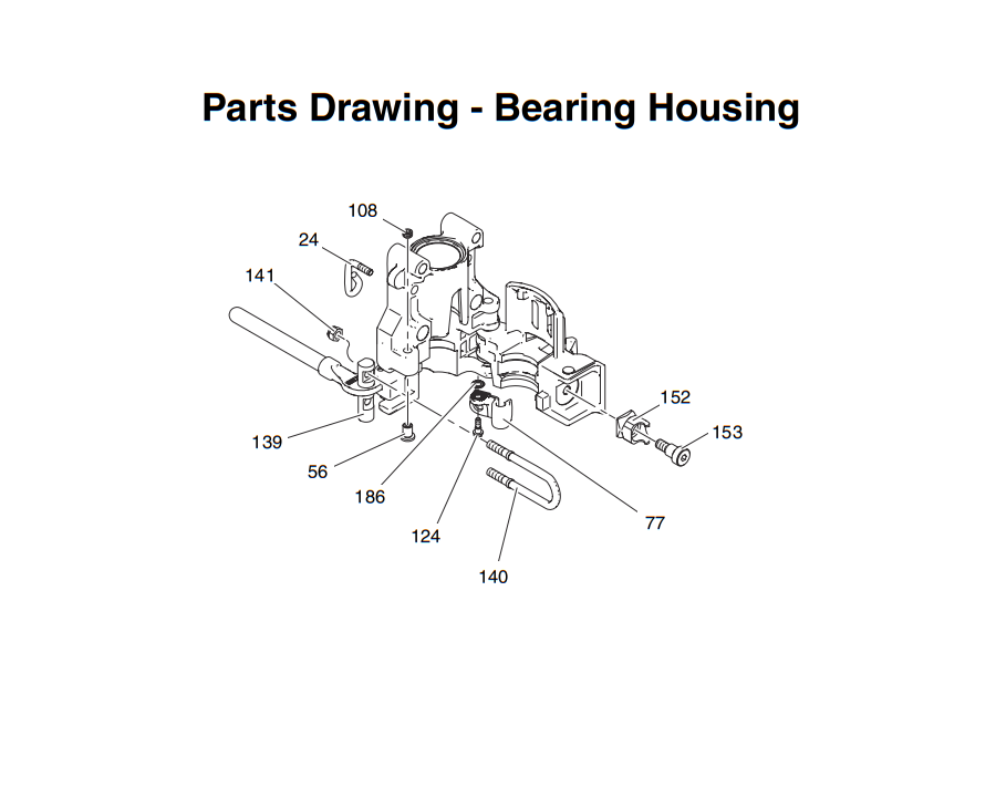 Graco Ultra Max II 695: Bearing Housing