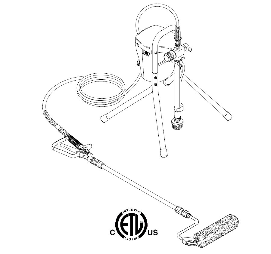 Graco 150 RPX Paint Sprayer Parts