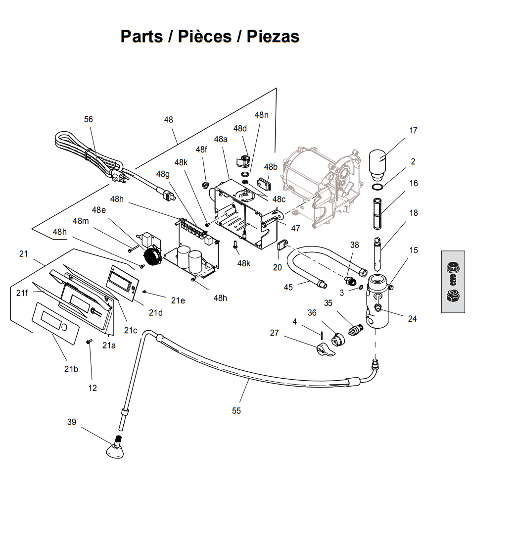 Graco FT500 Control Housing and Manifold Parts