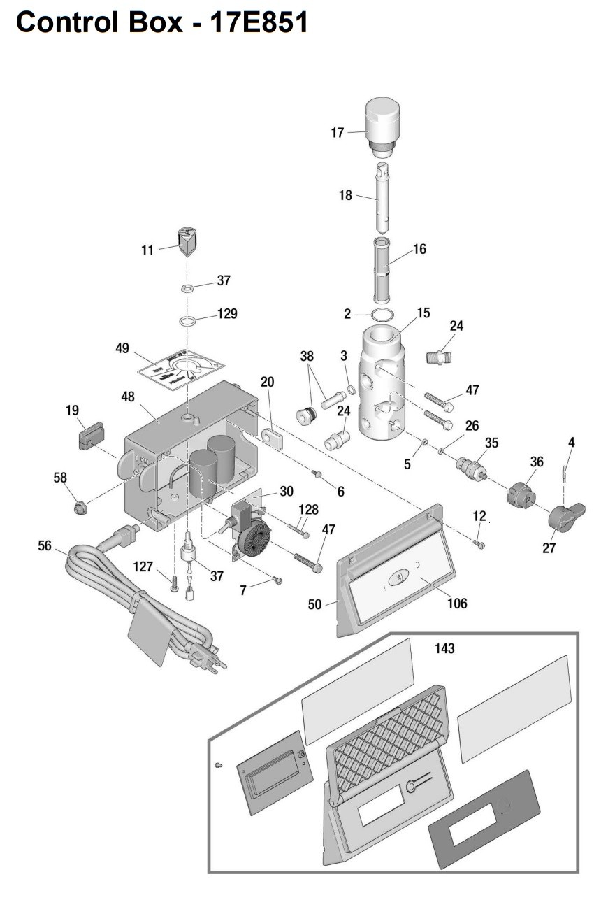 Graco Control Box for 17E851