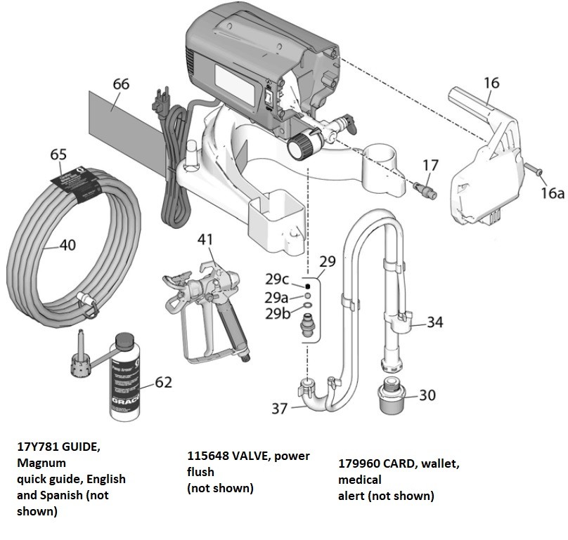 Graco Magnum Project Painter Plus 257025 Parts List