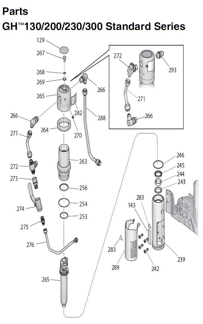 Graco GH230 Standard Series Parts (Part 3)