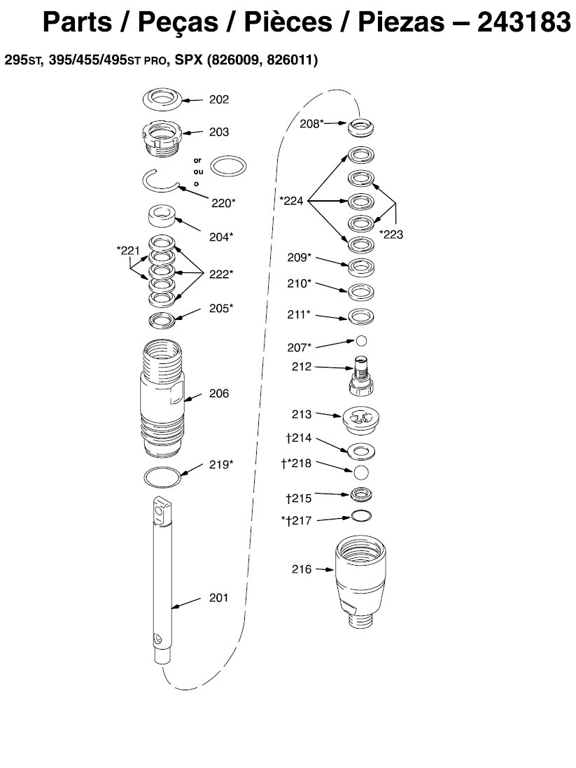 Graco 455 ST Pro Hi-Boy Pump (243183) Airless Paint Sprayers