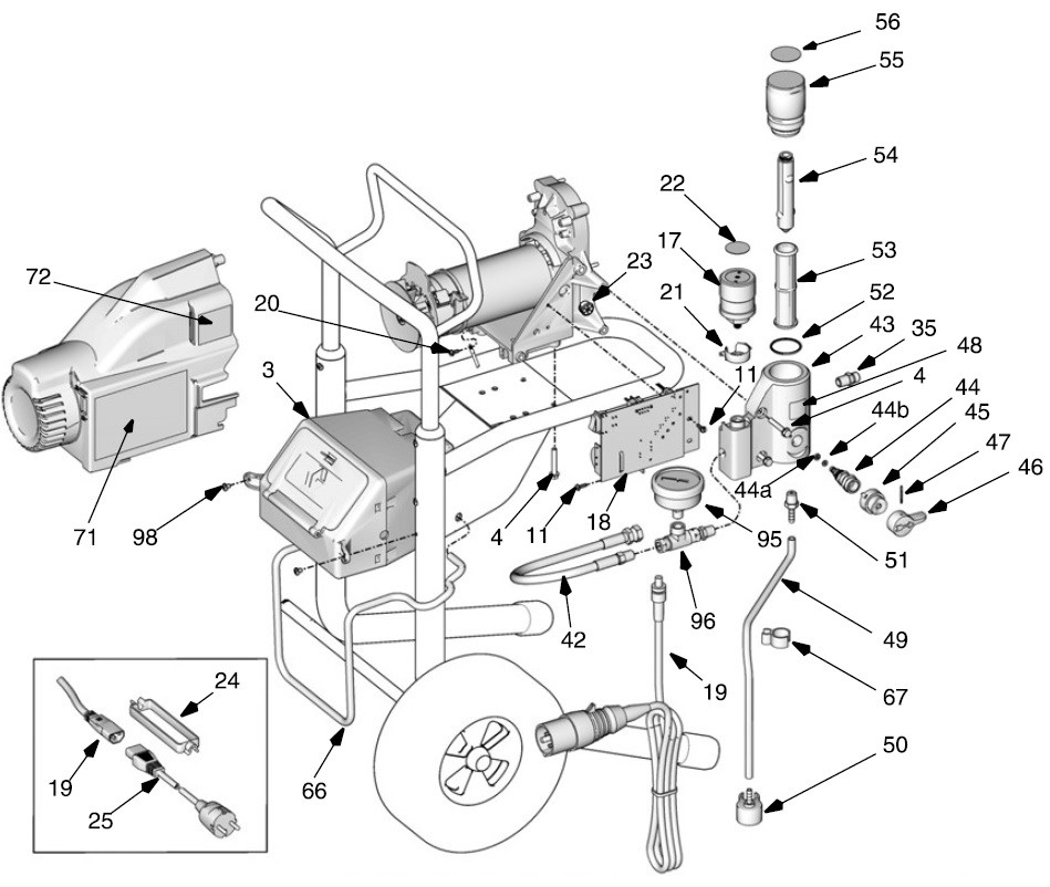 190ES Plus Hi-Boy parts 255712, 255713 (part 2)