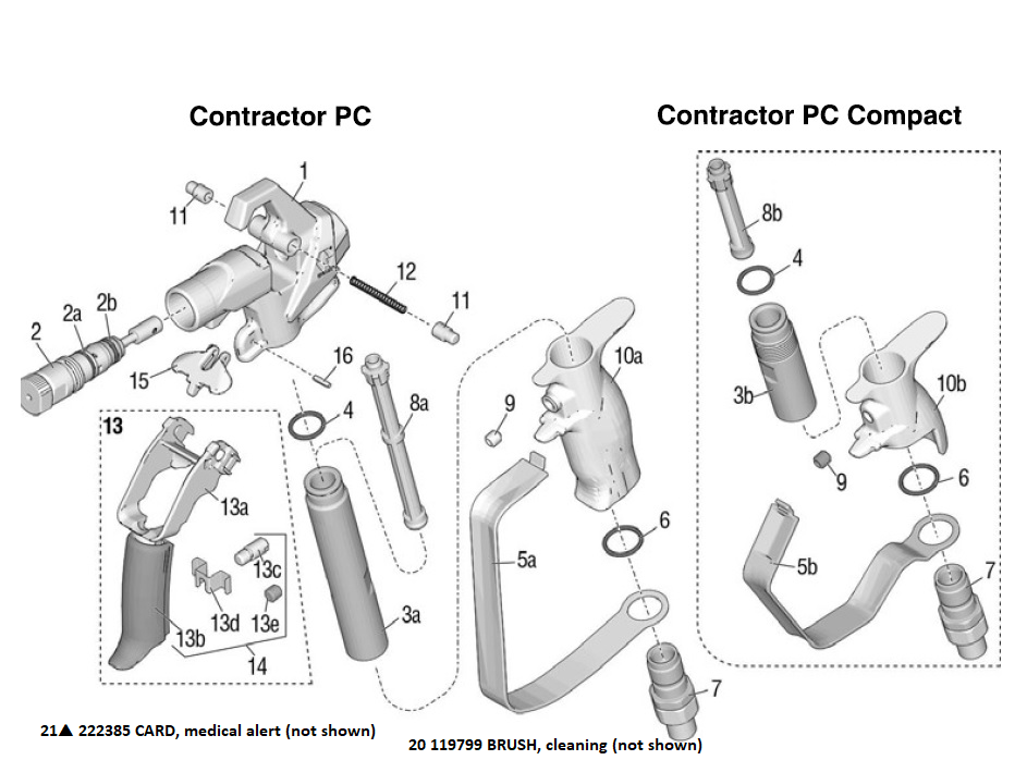 Graco 1595 Standard Hi-Boy Contractor PC Spray Guns