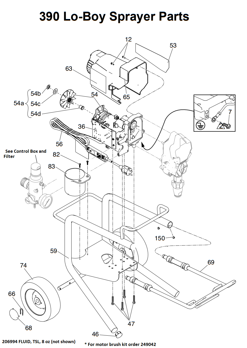 Graco 390 Hi-Boy PC Electric Airless Sprayers Part 1