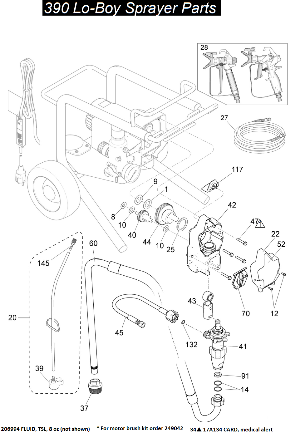 Graco 390 Hi-Boy PC Electric Airless Sprayers Part 2