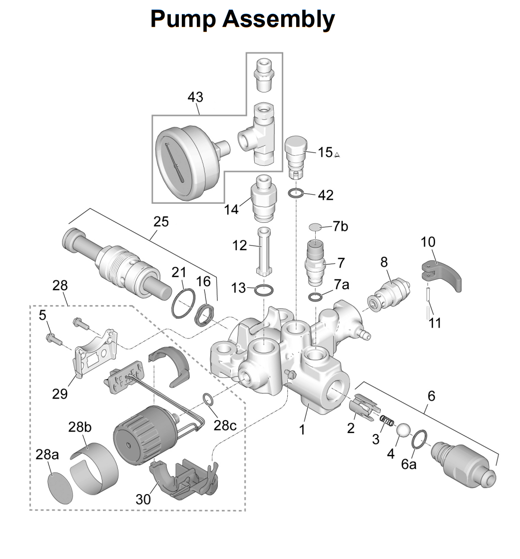 Graco GX21, GX19, and GX FF Pump Assembly Cordless Electric Airless Sprayers