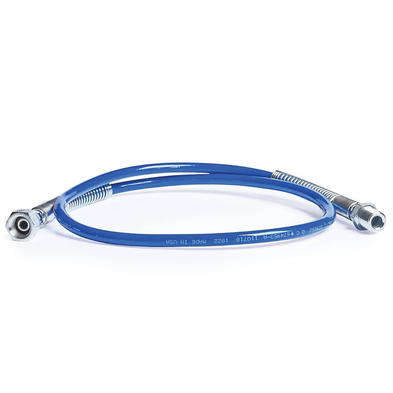 Graco 25C827 BlueMax II Airless Whip Hose, 1/8 in x 3 ft